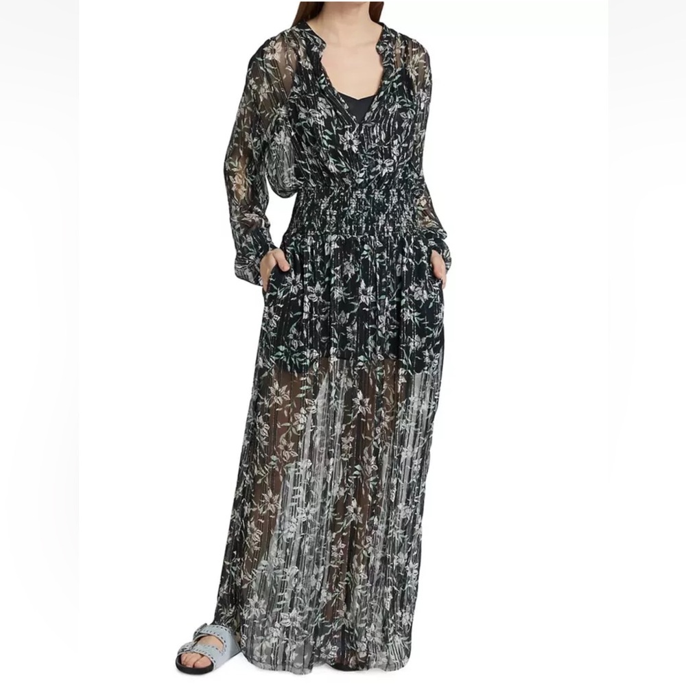 RAG & BONE Calista Floral Maxi Dress in XS